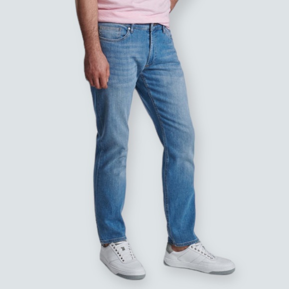 Peter Millar Other - Peter Millar Collection Vintage Stone Washed Blue Five-Pocket Denim Size 33